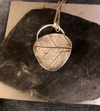 Load image into Gallery viewer, Mahogany obsidian sterling silver pendant