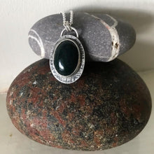 Load image into Gallery viewer, Jade silver pendant

